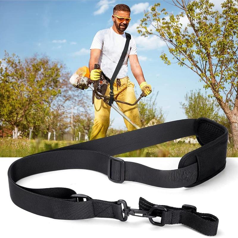 Brush Cutter Strap - Adjustable Trimmer Shoulder Strap Breathable Padded