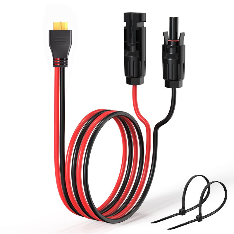 Outdoor Power Station - 1.5m or 1m 14AWG Solar to