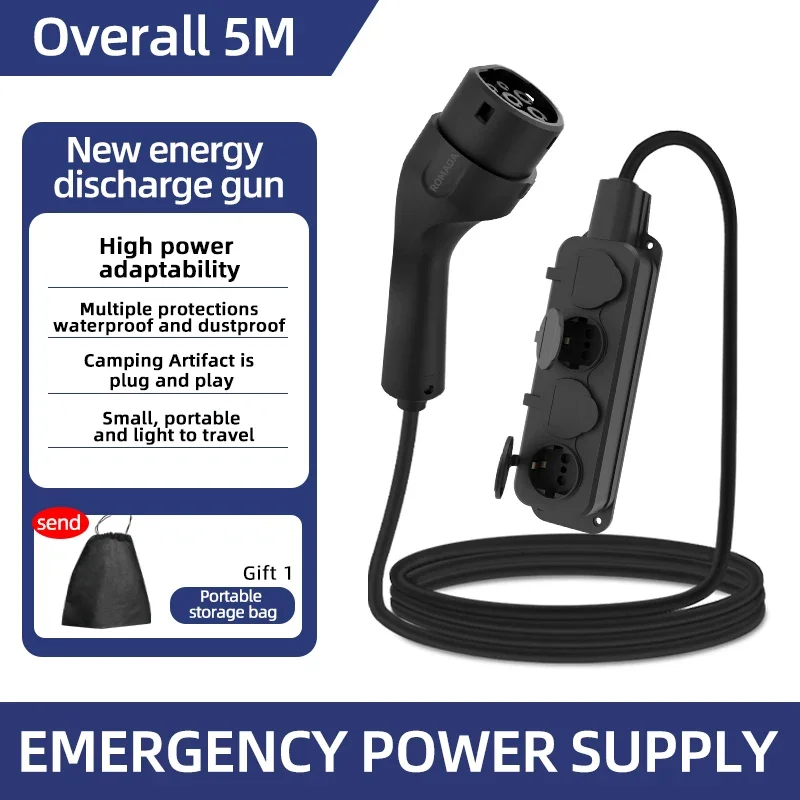 Outdoor Power Station - Portable 16A 4KW Electric Car EV