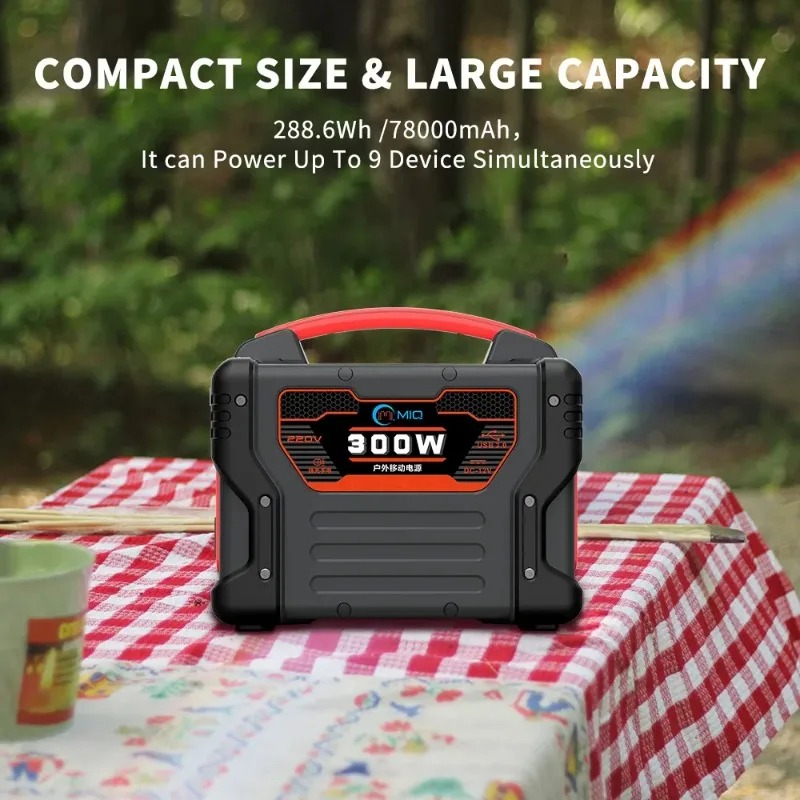 Outdoor Power Station - Good Quality 300W Portable Power Station
