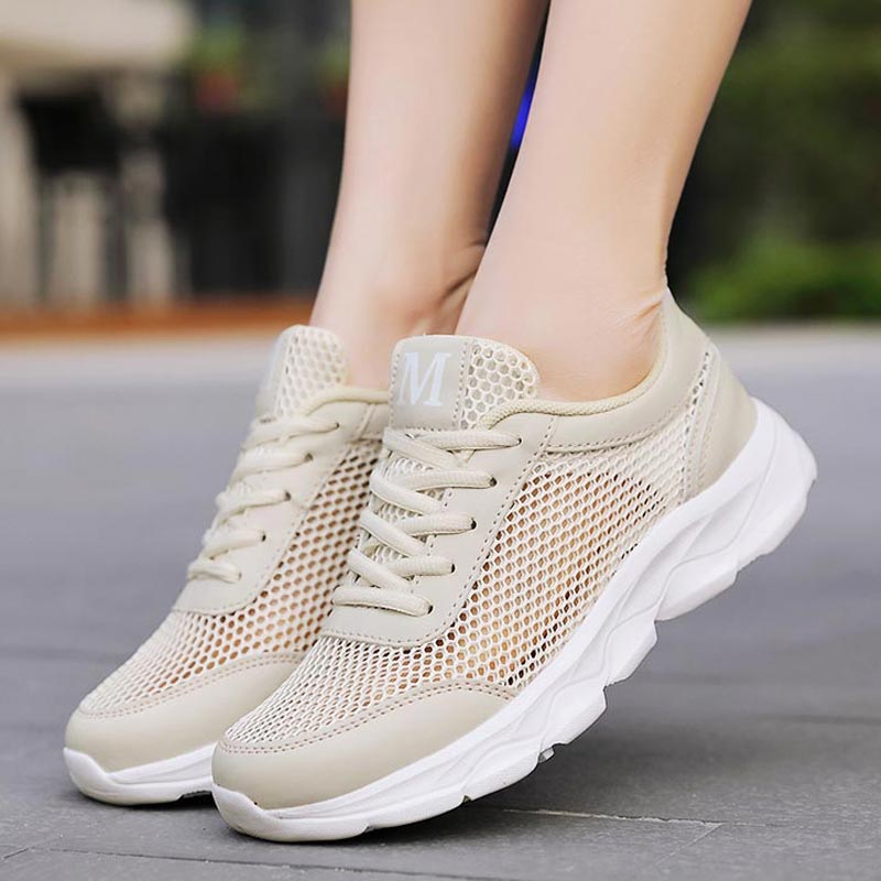 Outdoor Use Power Strip - Summer Breathable Sneakers Women Mesh Women's