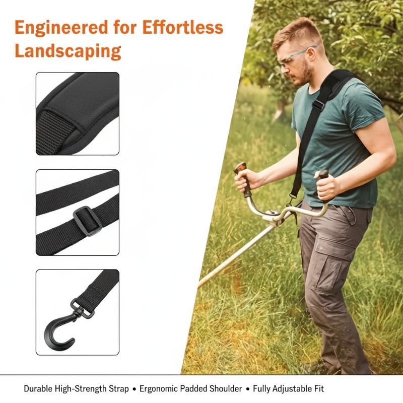 Brush Cutter Strap - Multi Use Adjustable Brush Cutter Shoulder