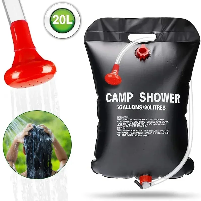 Outdoor Power Solutions - Large Capacity 20L Outdoor Shower Bag