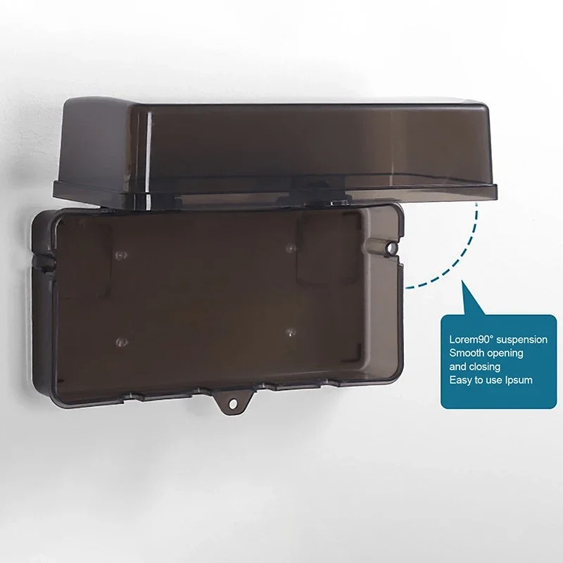 Outdoor Power Wire - 1Pc Waterproof Outdoor Electrical Box Rain-Proof