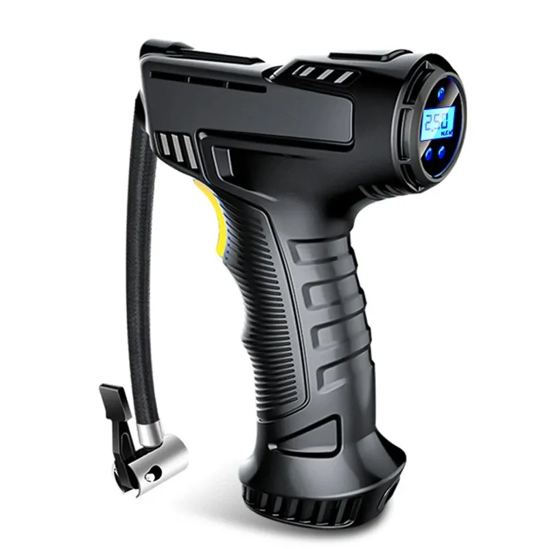 Air Compressor Portable - Car Air Compressor Automatic Rechargeable Wireless/Wired