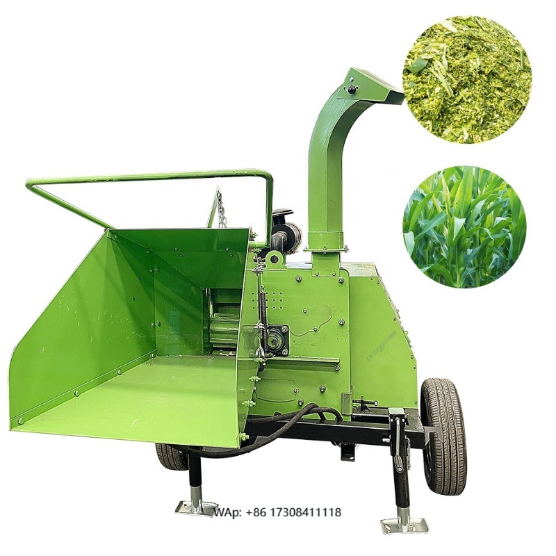 Garden Shredder Chipper - Garden Wood Tree Branch Crusher/Mobile Wood