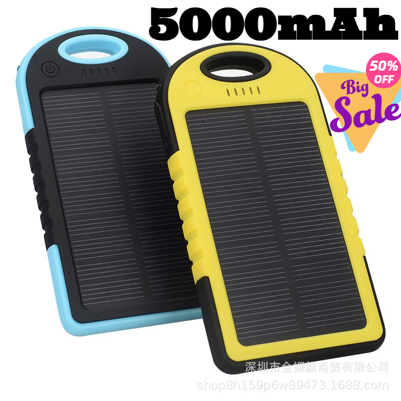 Xiaomi Outdoor Power Supply - 5000mAh New Solar Power Bank Large