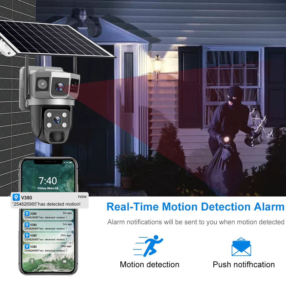 Outdoor solar surveillance cam - Outdoor Power Blinds recension och pris