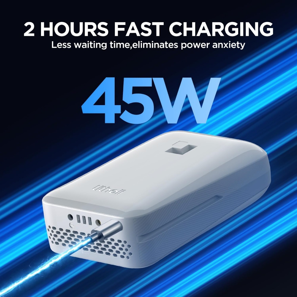 Charger 45W Max Power, Dual 2. - Outdoor Power Tools recension och pris
