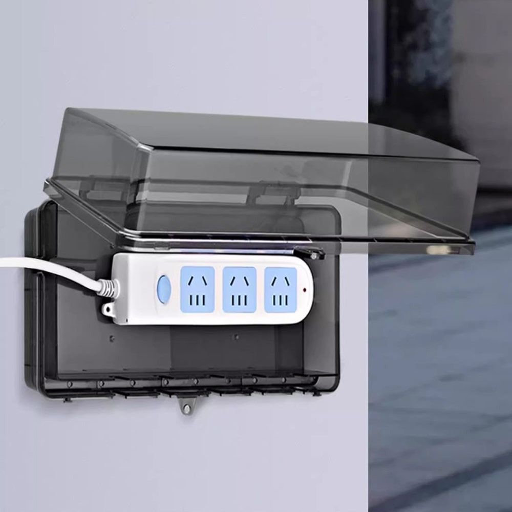 Durable Plastic Plug Box Water - Outdoor Power Strip recension och pris