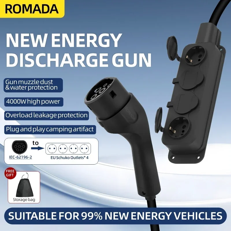 Portable 16A 4KW Electric Car  - Outdoor Power Station recension och pris