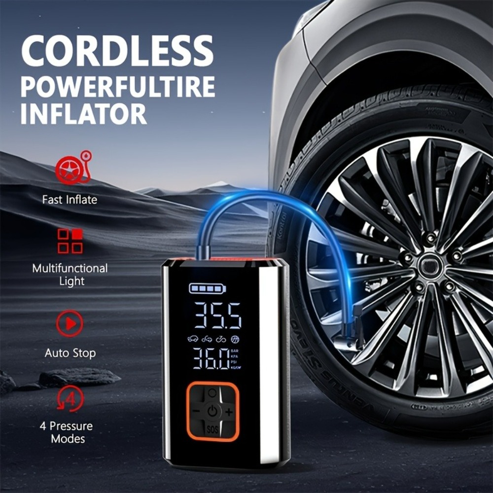 Portable Air Compressor Cordle - Air Compressor Portable recension och pris