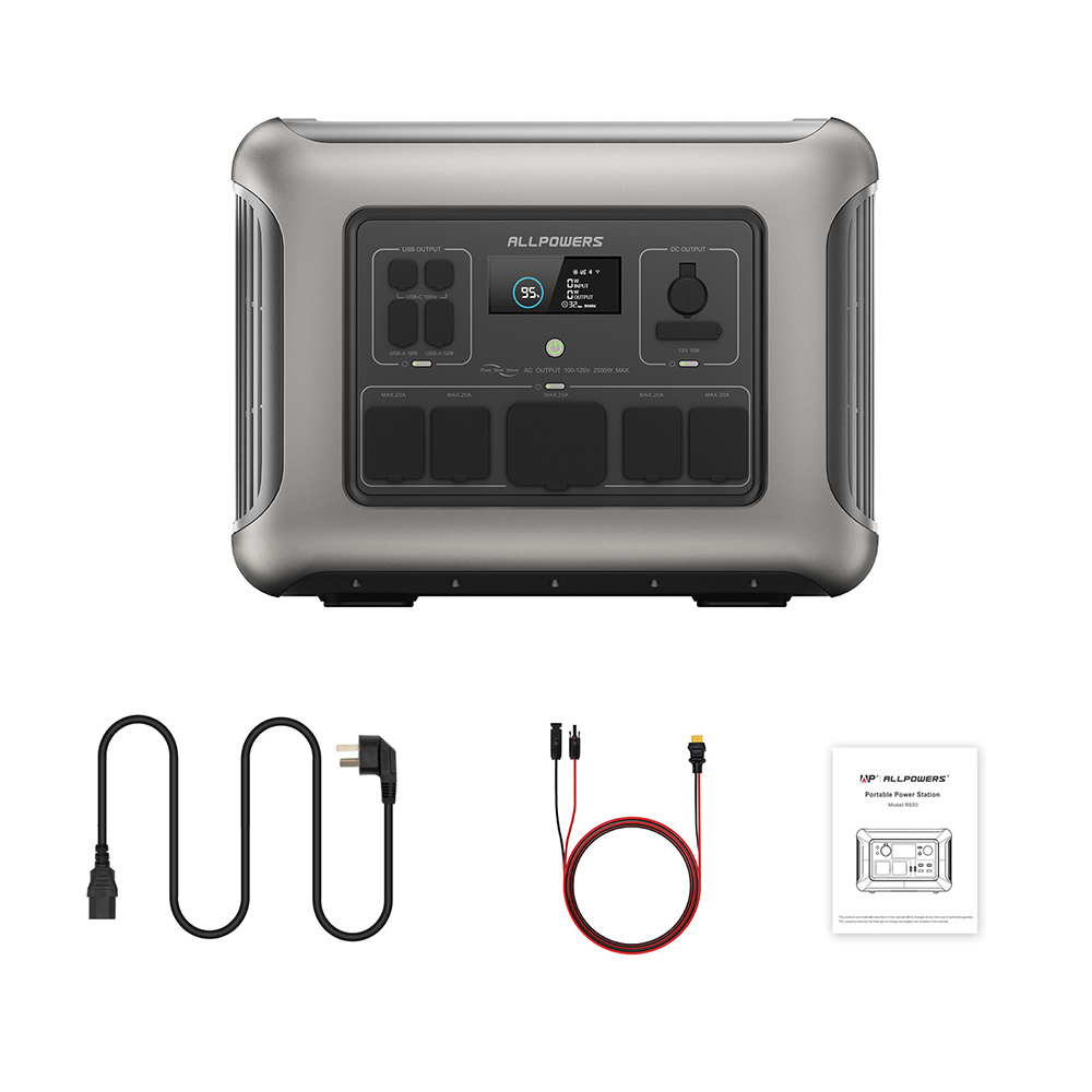 ALLPOWERS 2500W Portable Power - Outdoor Power Station recension och pris
