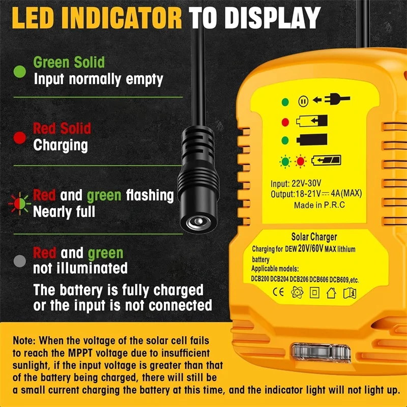 DC socket Solar Adapter for De - Outdoor Power Outlet Solar recension och pris