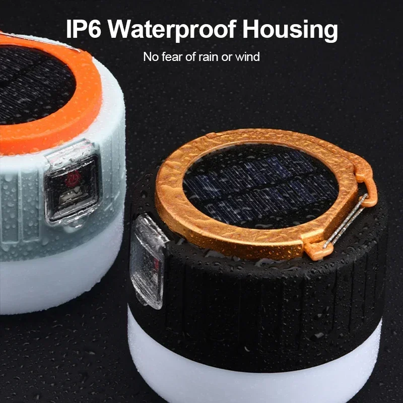 LED Solar Camping Light Power  - Outdoor Power Outlet Solar recension och pris