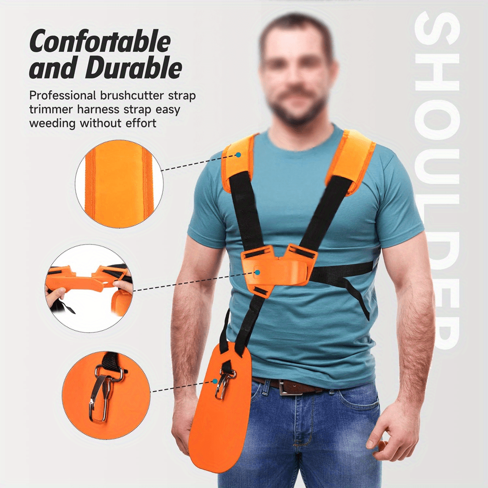 Double Shoulder Strap Lawn Mow - Brush Cutter Strap recension och pris