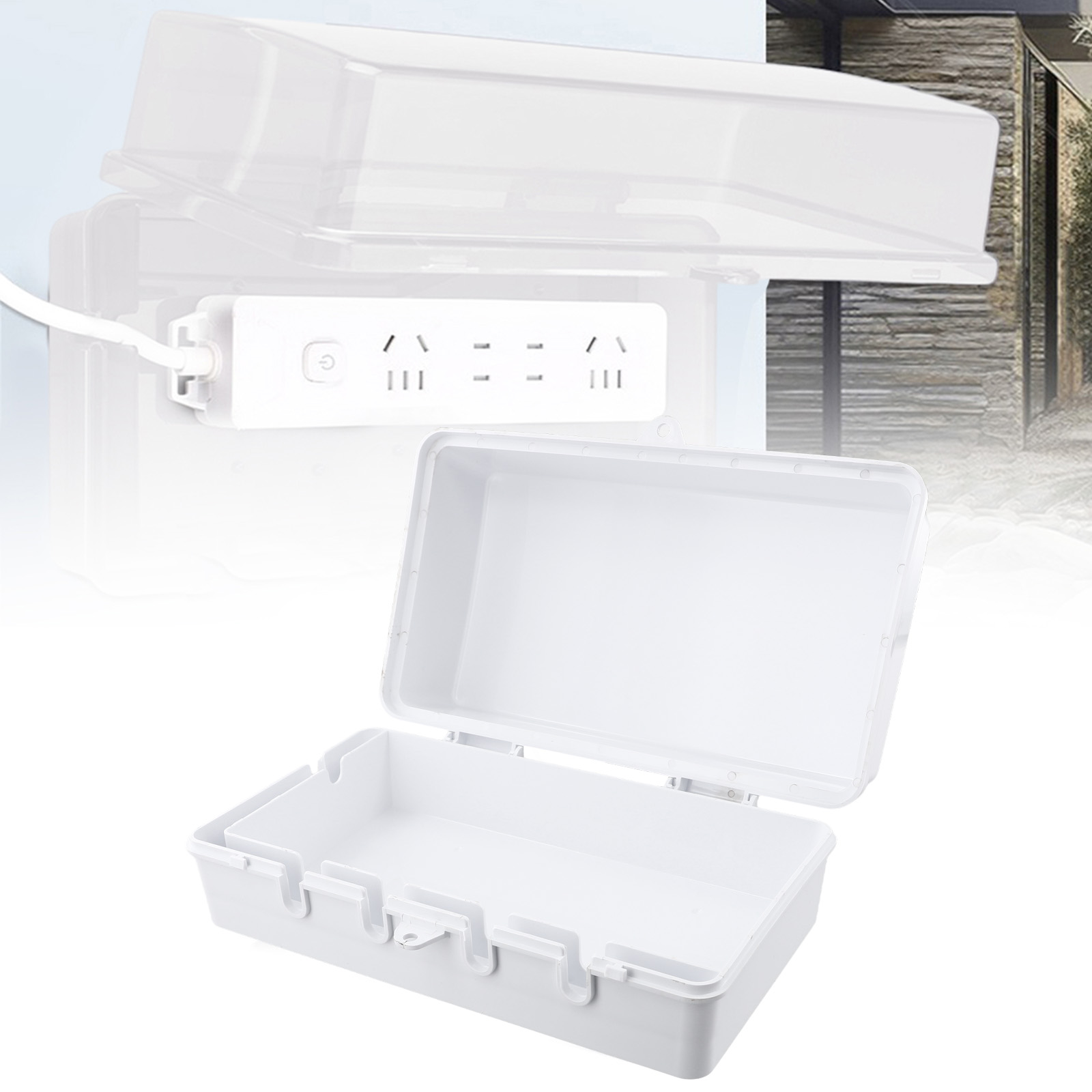 Power Strip Waterproof Box Col - Outdoor Use Power Strip recension och pris
