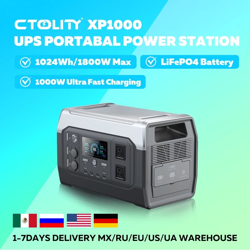 【Best-selling】 CTOLITY XP1000  - Outdoor Power Station recension och pris