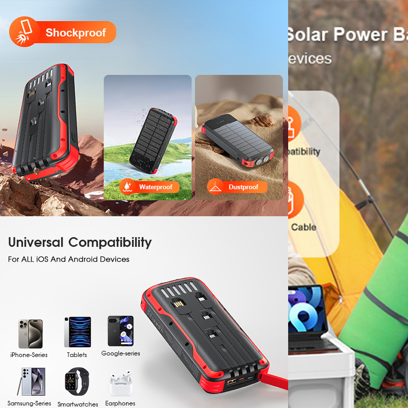 40000mAh Solar Power Bank Wate - Xiaomi Outdoor Power Supply recension och pris