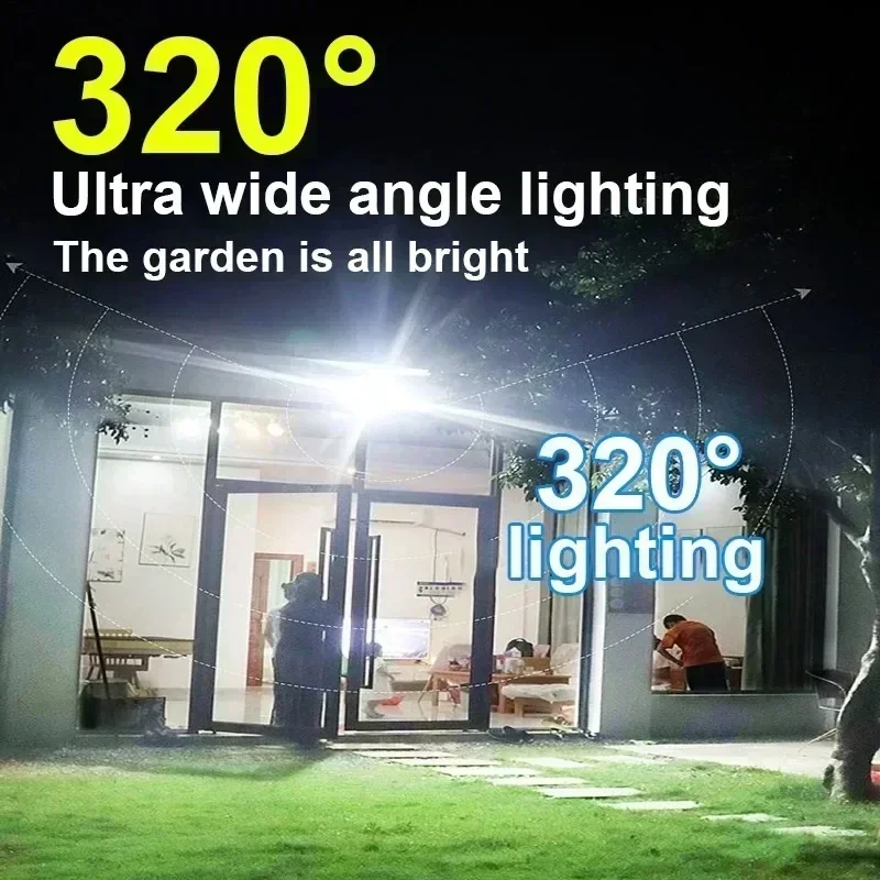 12000LM Powerful Solar Wall La - Outdoor Power Outlet Solar recension och pris