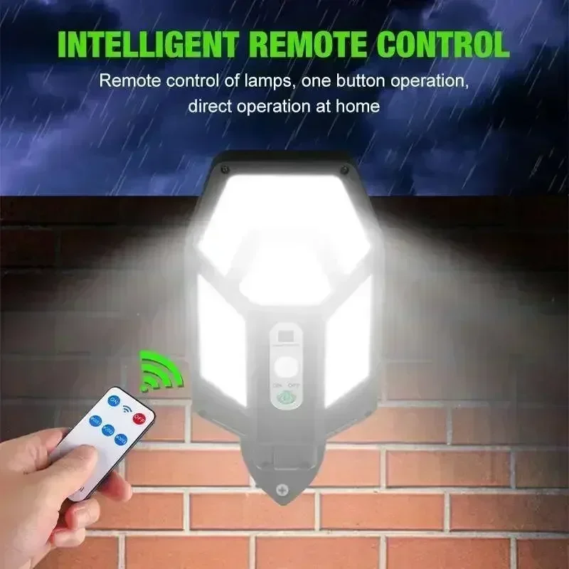 12000LM Powerful Solar Wall La - Outdoor Power Outlet Solar recension och pris