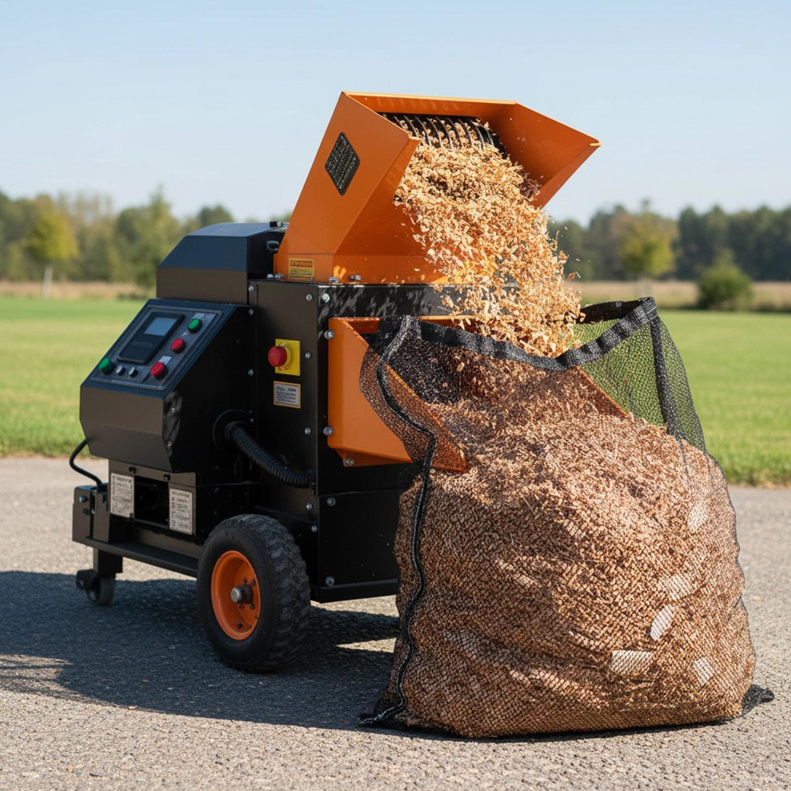 Chipper Shredder Bag Mesh Hold - Garden Shredder Chipper recension och pris