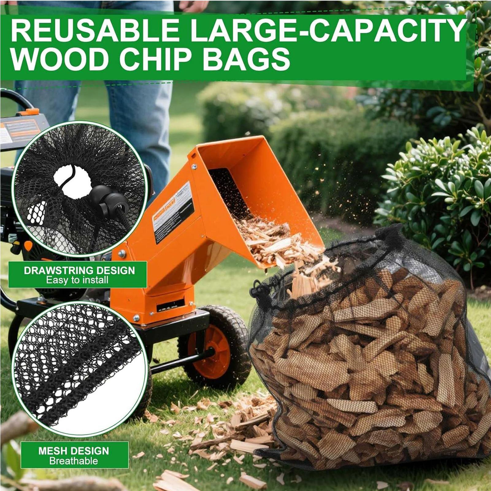 Chipper Shredder Bag Mesh Hold - Garden Shredder Chipper recension och pris