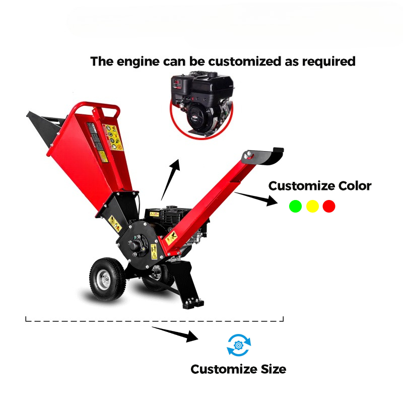 Engine Wood Chipper/Shredder f - Garden Shredder Chipper recension och pris