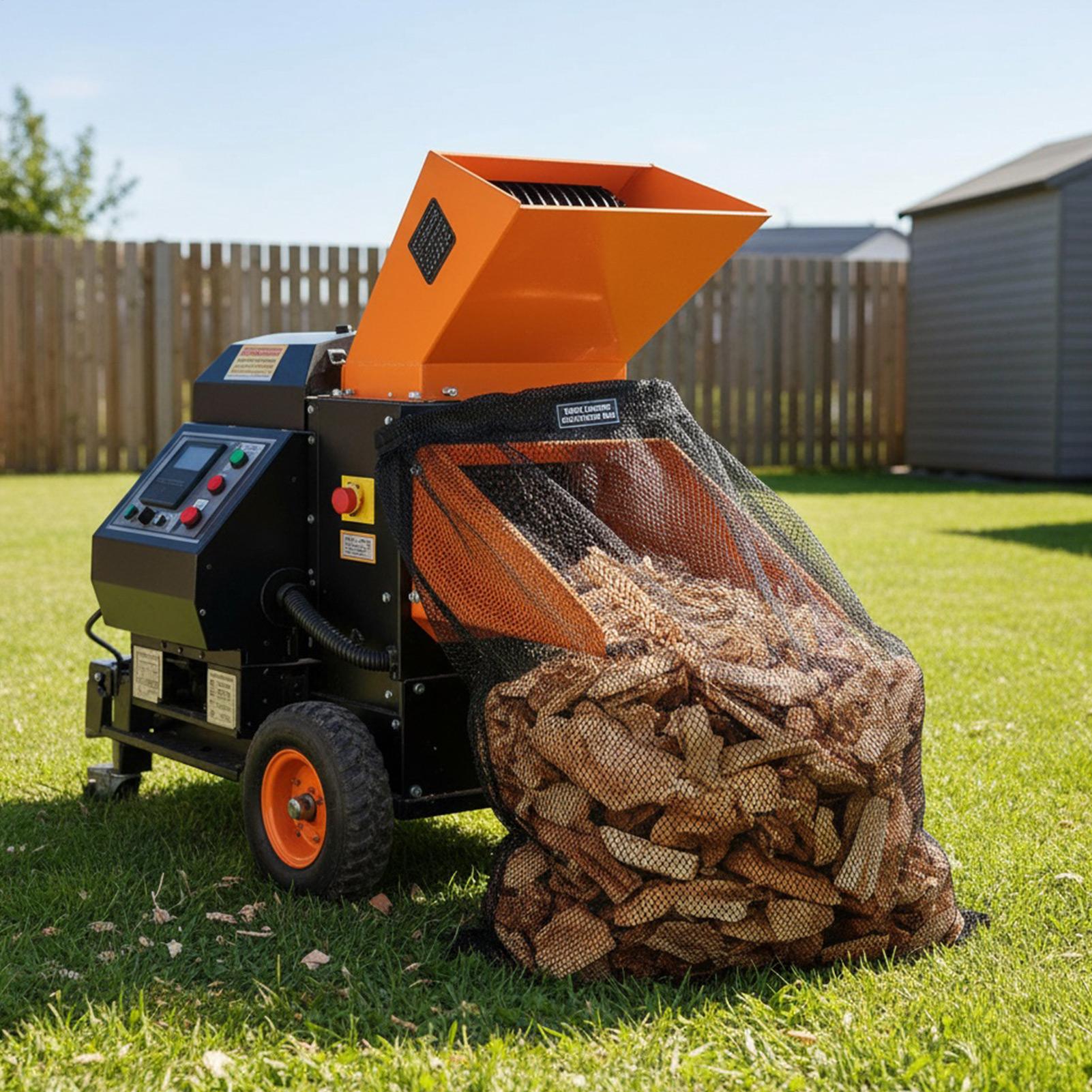 Wood Chipper Collection Bag Me - Garden Shredder Chipper recension och pris