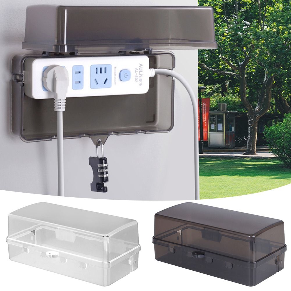 Durable Plastic Plug Box Anti- - Outdoor Power Strip recension och pris