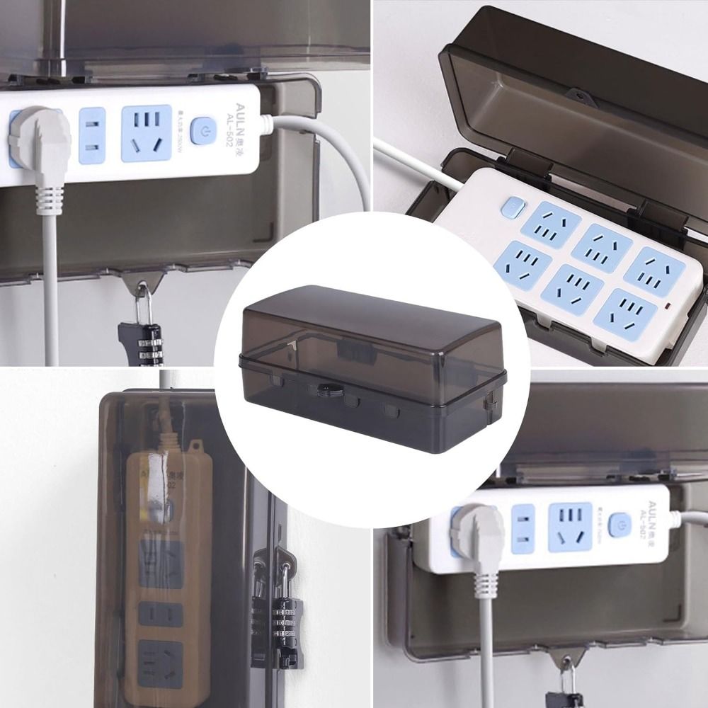 Durable Plastic Plug Box Anti- - Outdoor Power Strip recension och pris