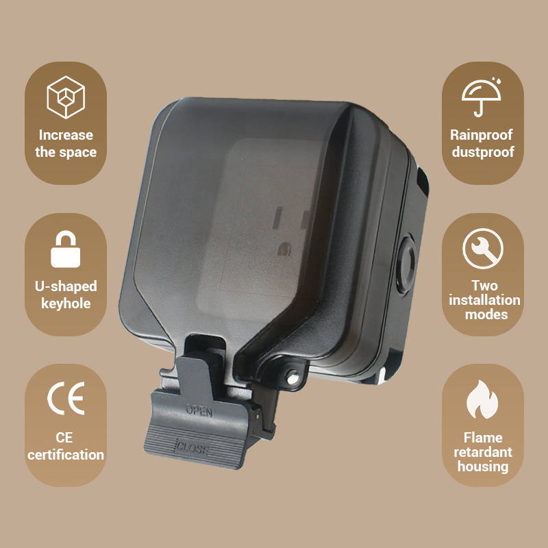 Avoir IP66 Wall Waterproof Soc - Outdoor Power Solutions recension och pris