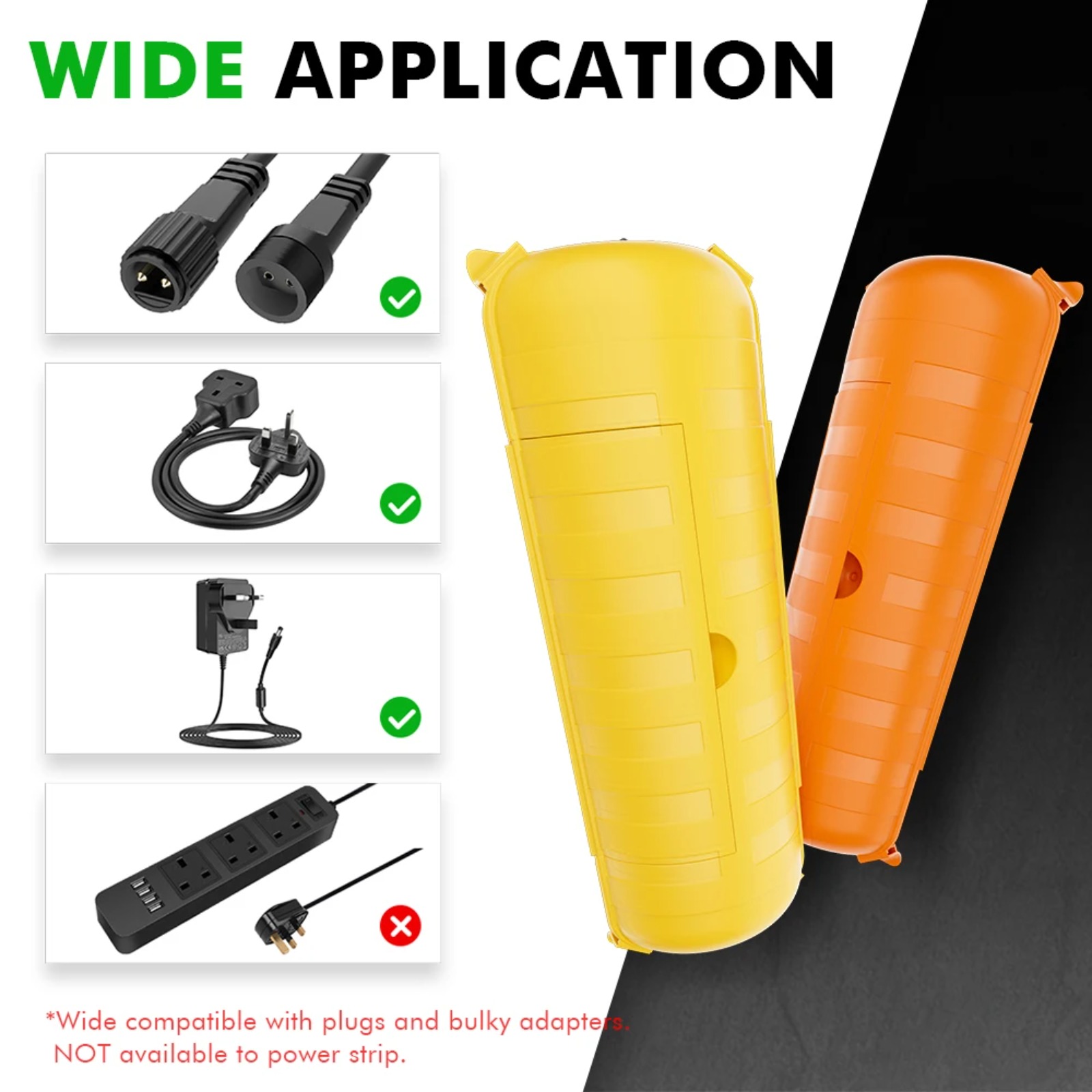 IP44 Outdoor Extension Cord Co - Outdoor Power Strip recension och pris