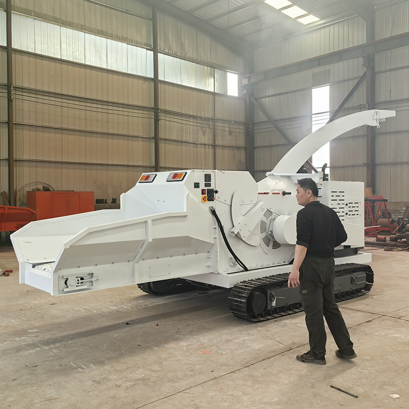 Customized Diesel Wood Chipper - Garden Shredder Chipper recension och pris