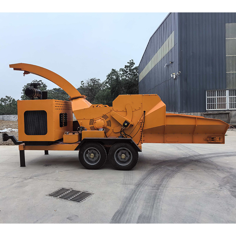 Customized Diesel Wood Chipper - Garden Shredder Chipper recension och pris