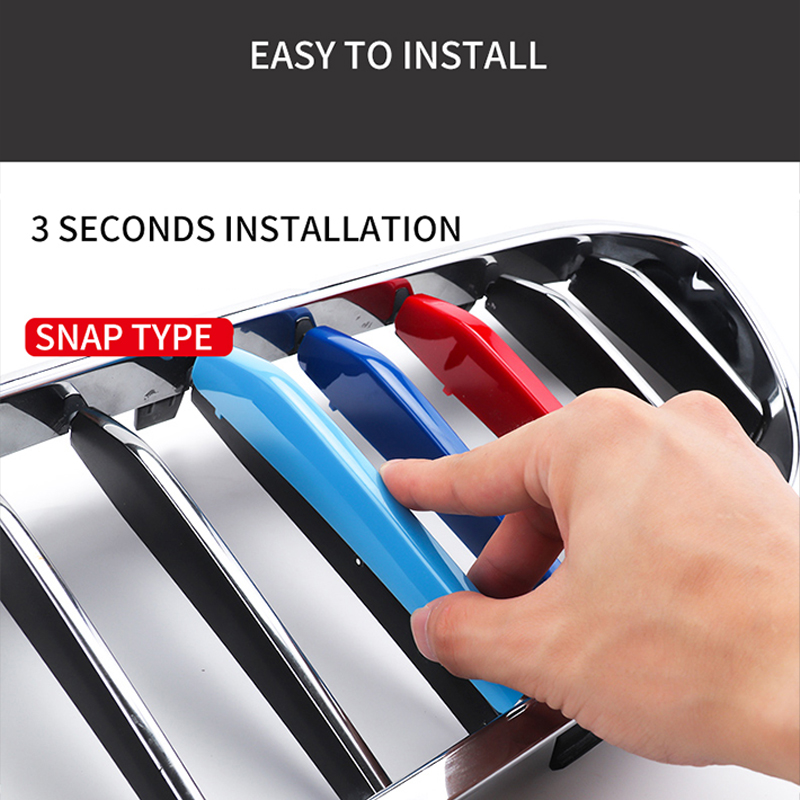 3PCS ABS Tri-colour Car Racing - Outdoor Power Strip recension och pris