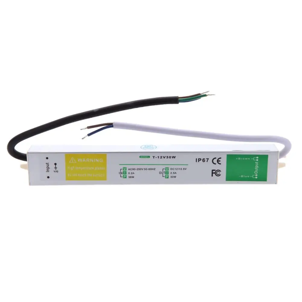 30W AC110 230V To DC 12V 24v D - Outdoor Use Power Strip recension och pris