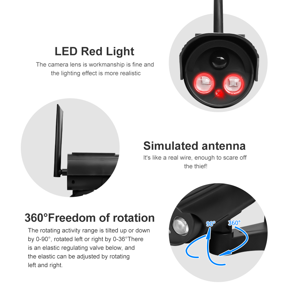 Outdoor Solar Simulation Camer - Outdoor Power Outlet Solar recension och pris