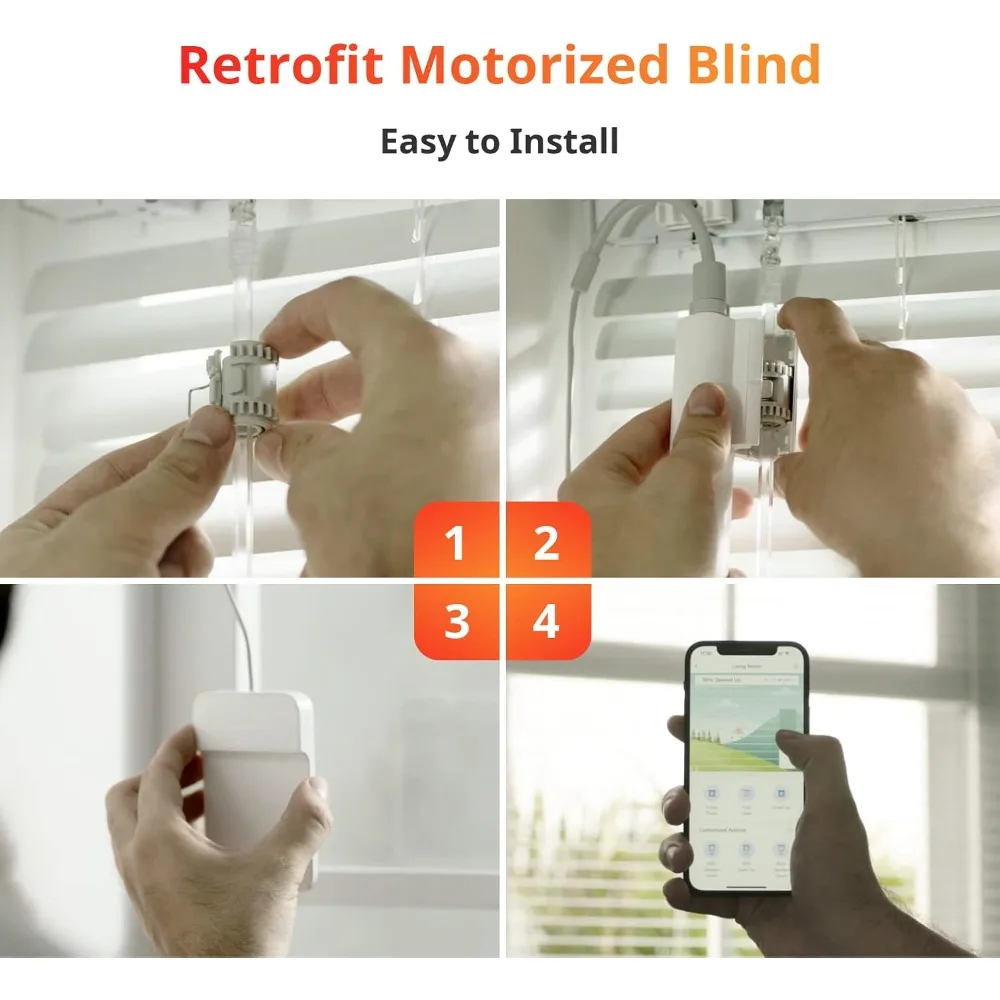 New Upgrade US Shipping  Smart - Outdoor Power Blinds recension och pris