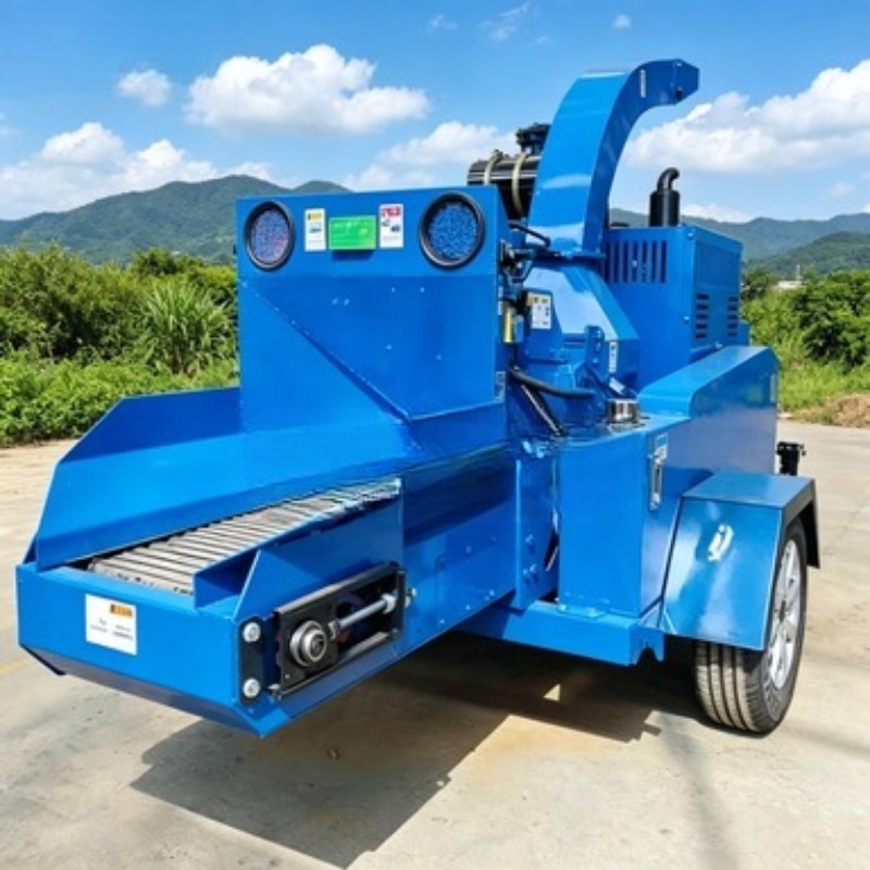 Hot Sale 6 Inch Industrial Woo - Garden Shredder Chipper recension och pris