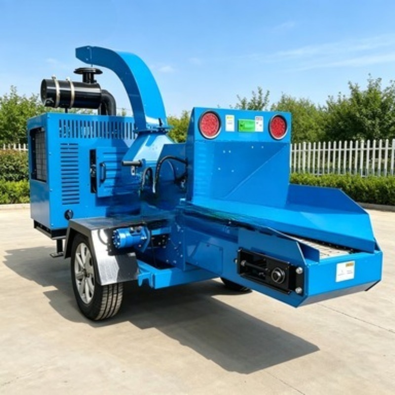 Hot Sale 6 Inch Industrial Woo - Garden Shredder Chipper recension och pris