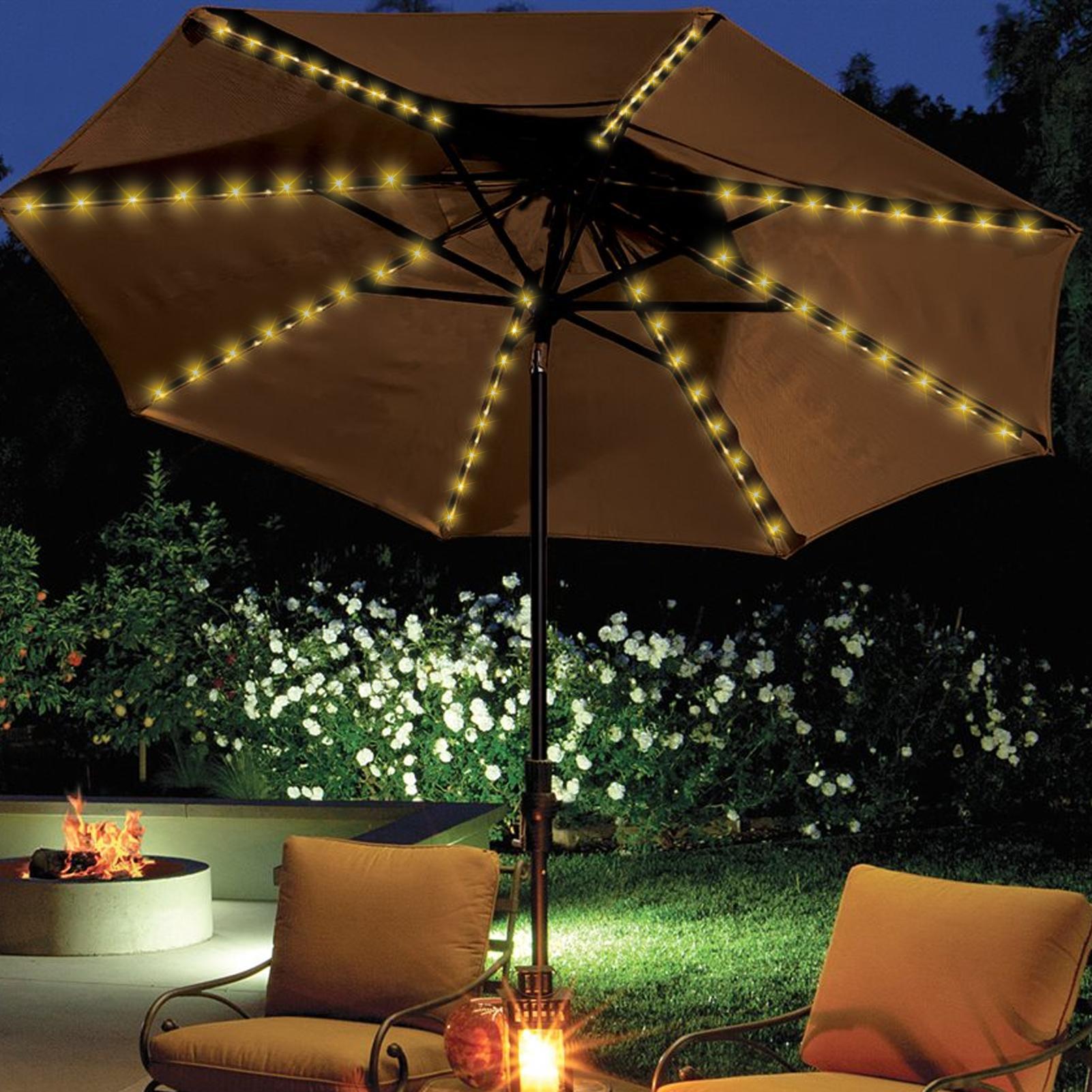 Solar Umbrella String Light 10 - Outdoor Power Outlet Solar recension och pris