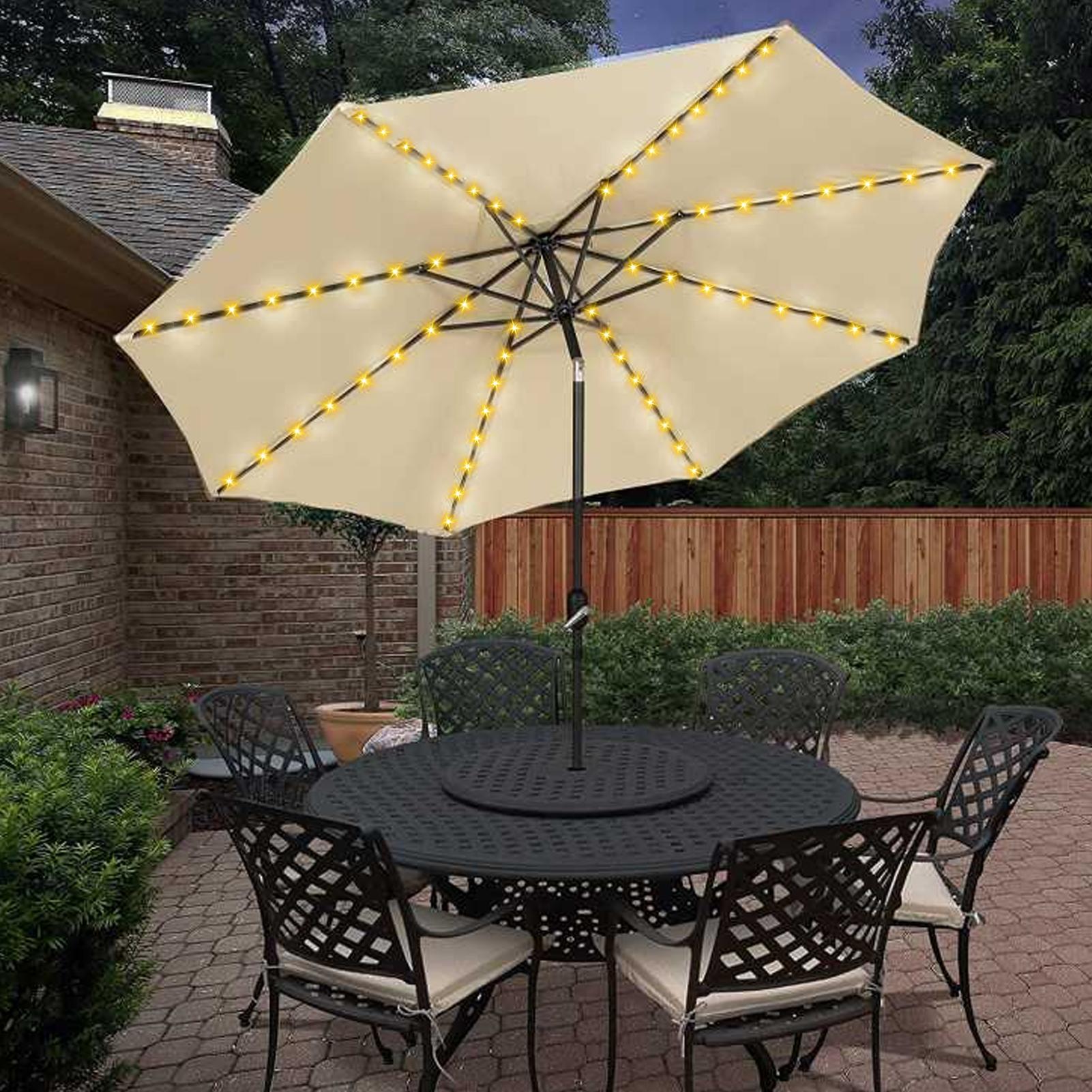 Solar Umbrella String Light 10 - Outdoor Power Outlet Solar recension och pris