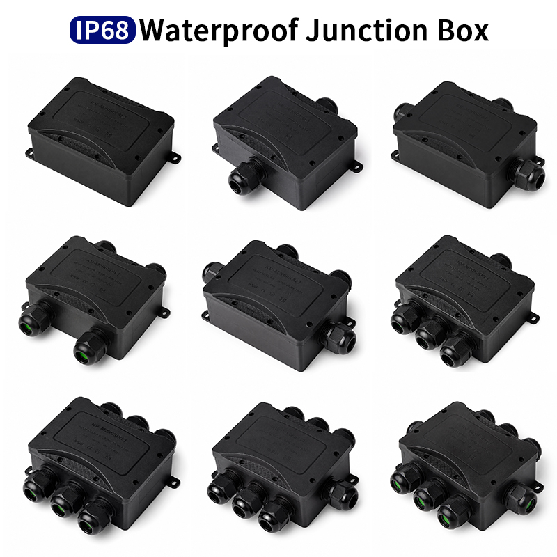 IP68 Waterproof Junction Box 2 - Outdoor Power Wire recension och pris