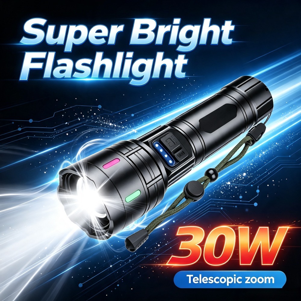 Super Powerful White LED Flash - Outdoor Use Power Strip recension och pris