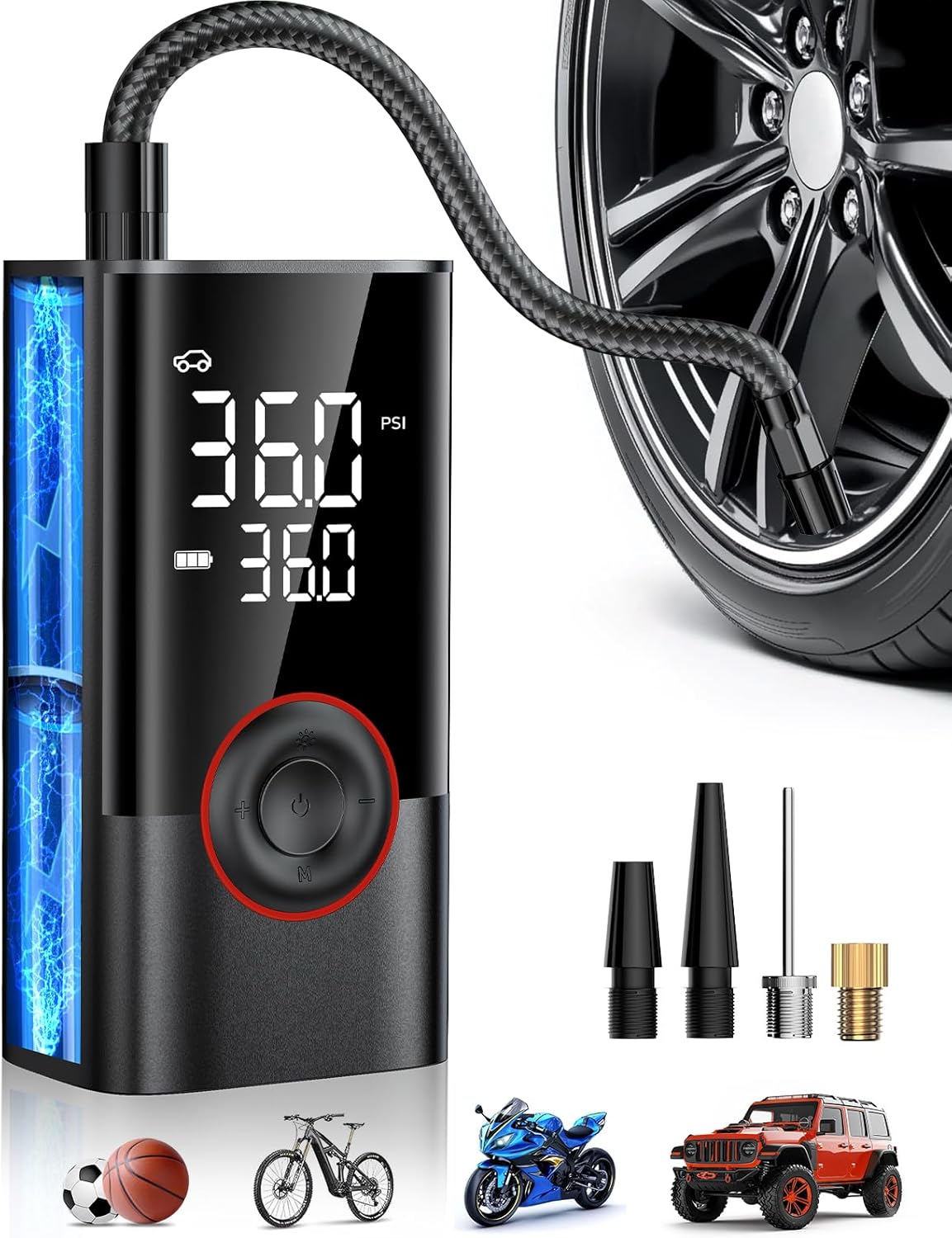 Portable Wireless Air Compress - Air Compressor Portable recension och pris