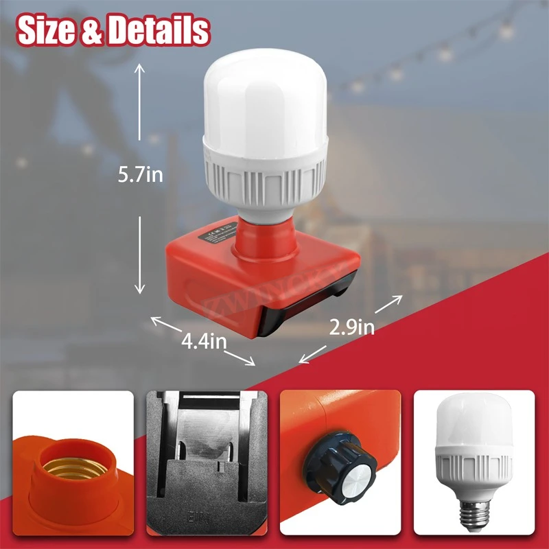 Portable Tool Light Suitable f - Outdoor Power Solutions recension och pris