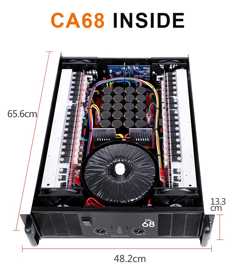 New Product CA Series 2*2000w  - Outdoor Power Products recension och pris