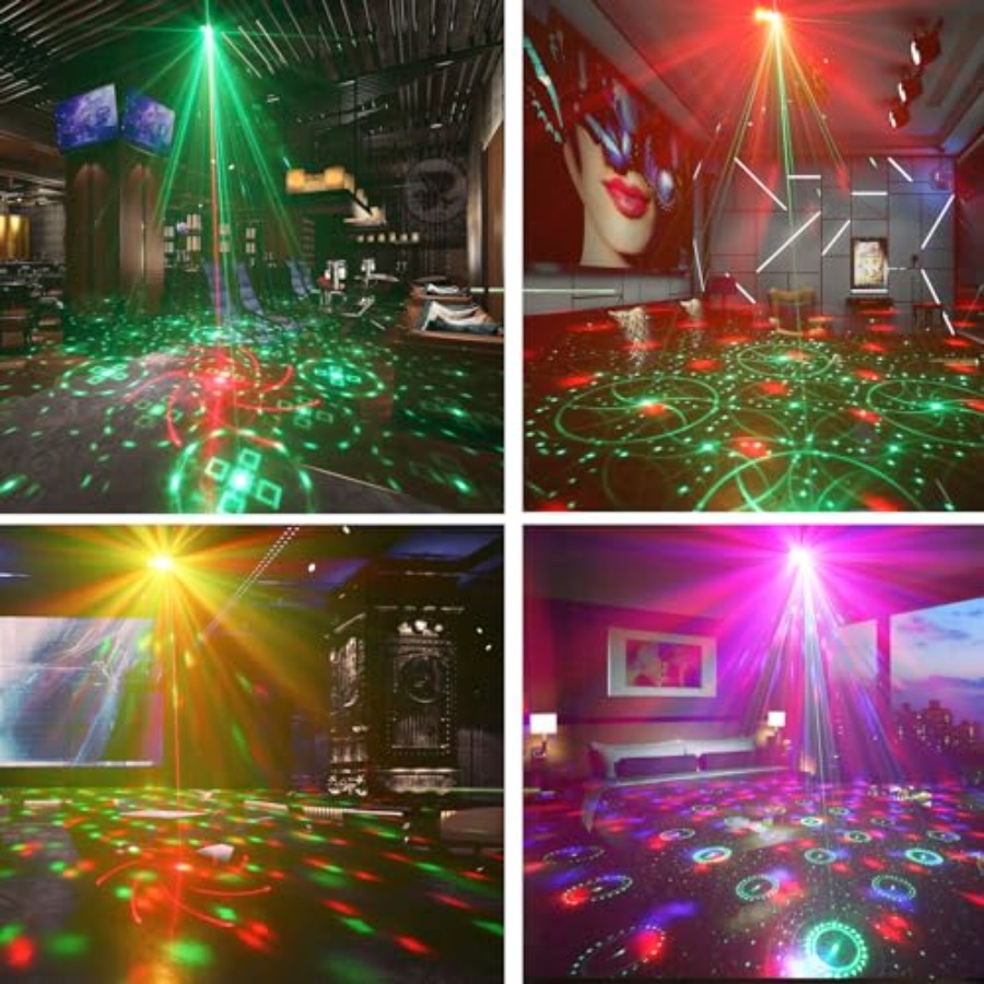 7 Lens Disco Ball LightsUSB Po - Outdoor Solar Power Xmas Lights recension och pris