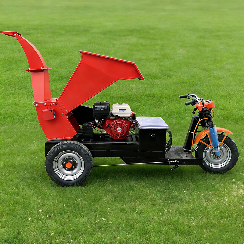 Three-wheel Wood Branch Crushe - Garden Shredder Chipper recension och pris